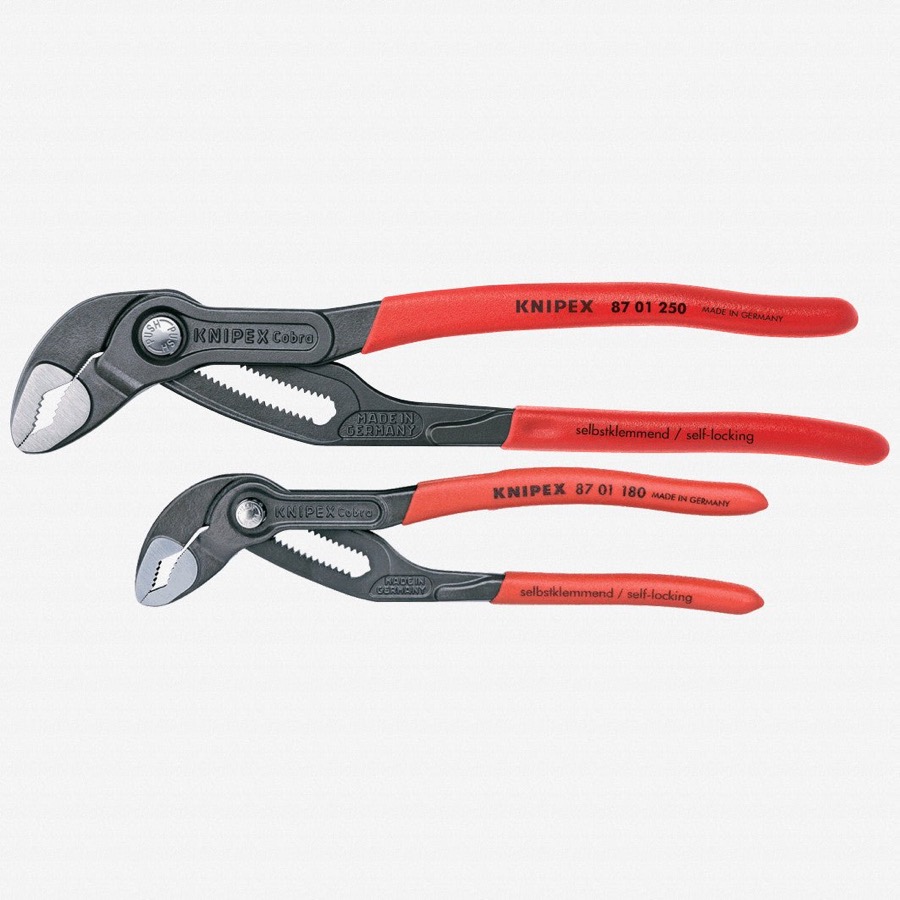 Knipex Knipex Cobra Pliers Set, 7-1/4 in + 10 in